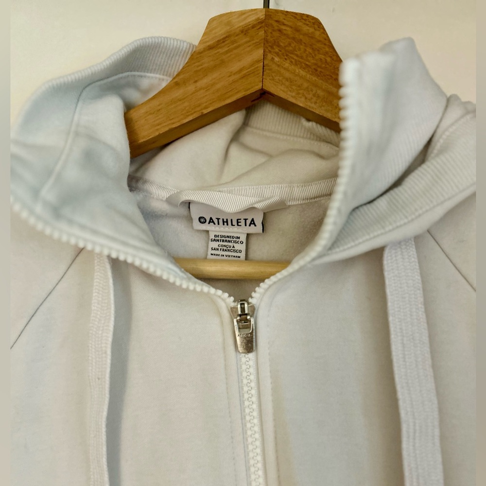 Athleta White Athletic Jacket - image 2